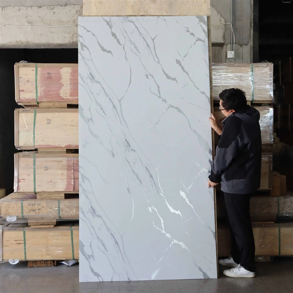 ForMaldehyde-Free Wall PVC Marble Panel high quality