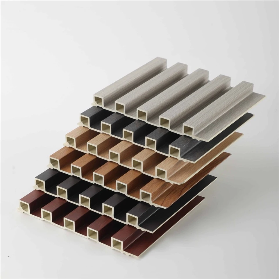 Latest Anti-Deformation Fluted 3D WPC Wall Panels factory